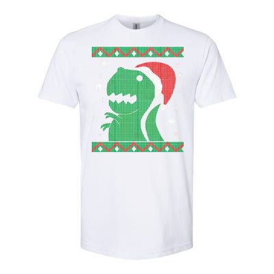 Big T-Rex Ugly Christmas Softstyle® CVC T-Shirt