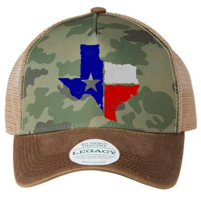 Big Texas Flag Vintage Legacy Tie Dye Trucker Hat