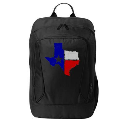 Big Texas Flag Vintage City Backpack