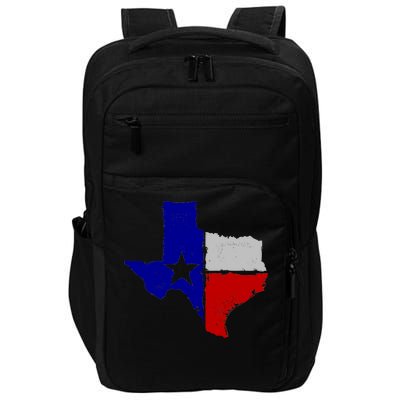 Big Texas Flag Vintage Impact Tech Backpack