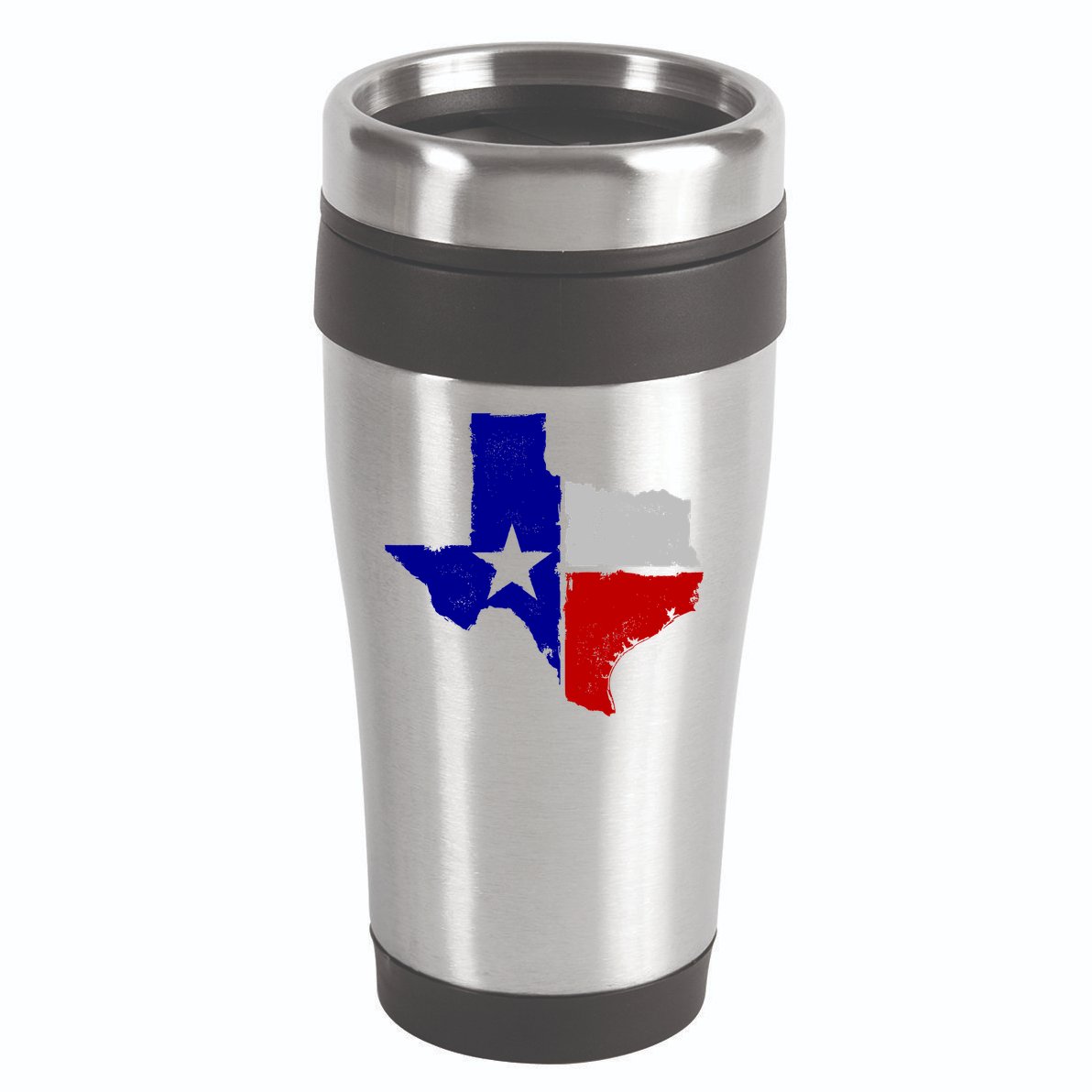 Big Texas Flag Vintage 16oz Travel Tumbler