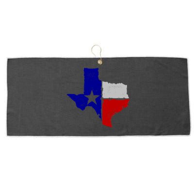 Big Texas Flag Vintage Large Microfiber Waffle Golf Towel