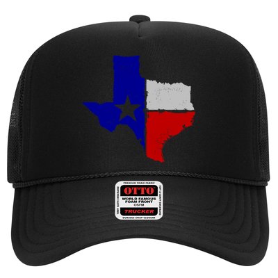 Big Texas Flag Vintage Trucker Hat