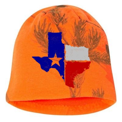 Big Texas Flag Vintage Kati - Camo Knit Beanie