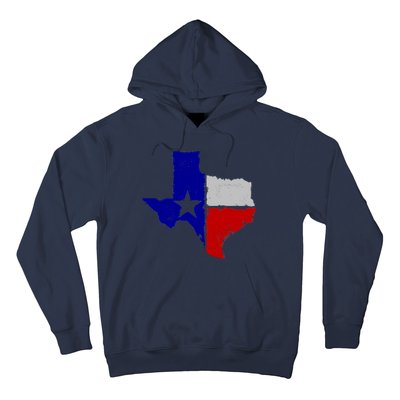 Big Texas Flag Vintage Hoodie