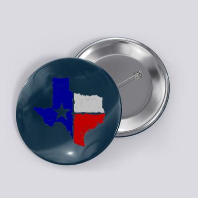 Big Texas Flag Vintage Button