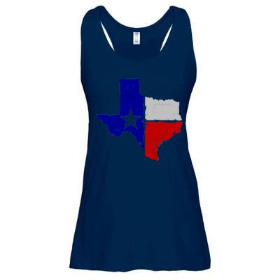 Big Texas Flag Vintage Ladies Essential Flowy Tank