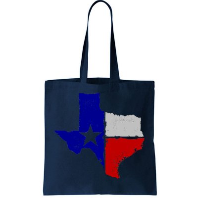 Big Texas Flag Vintage Tote Bag