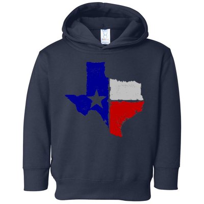 Big Texas Flag Vintage Toddler Hoodie