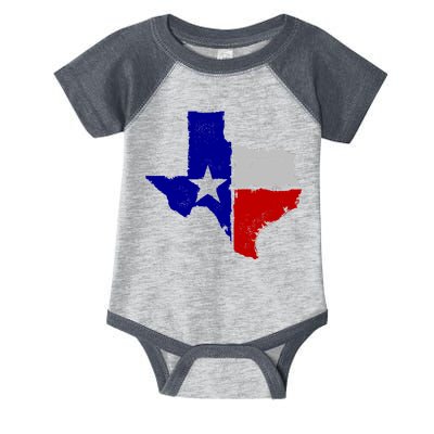 Big Texas Flag Vintage Infant Baby Jersey Bodysuit