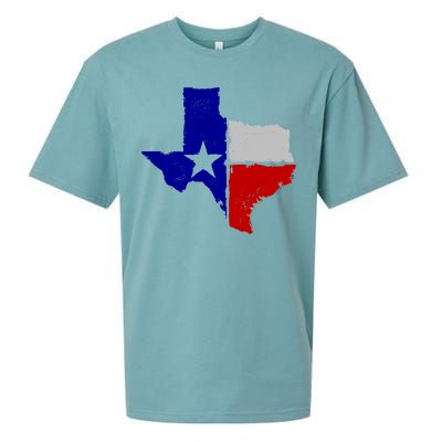 Big Texas Flag Vintage Sueded Cloud Jersey T-Shirt