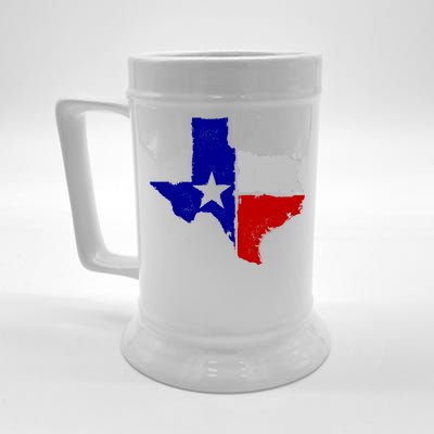 Big Texas Flag Vintage Beer Stein