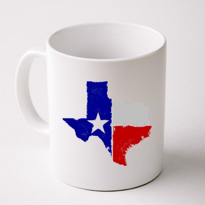 Big Texas Flag Vintage Coffee Mug