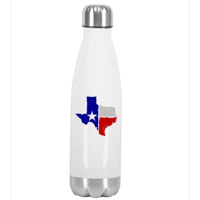 Big Texas Flag Vintage Stainless Steel Insulated Water Bottle