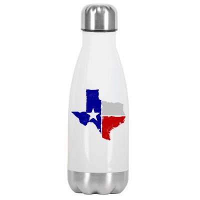 Big Texas Flag Vintage Stainless Steel Insulated Water Bottle