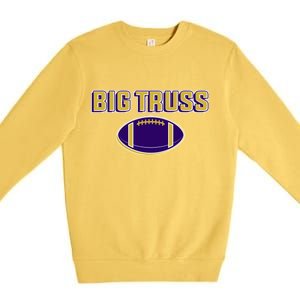 Big Truss Baltimore Football Premium Crewneck Sweatshirt