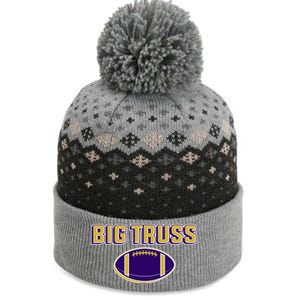 Big Truss Baltimore Football The Baniff Cuffed Pom Beanie