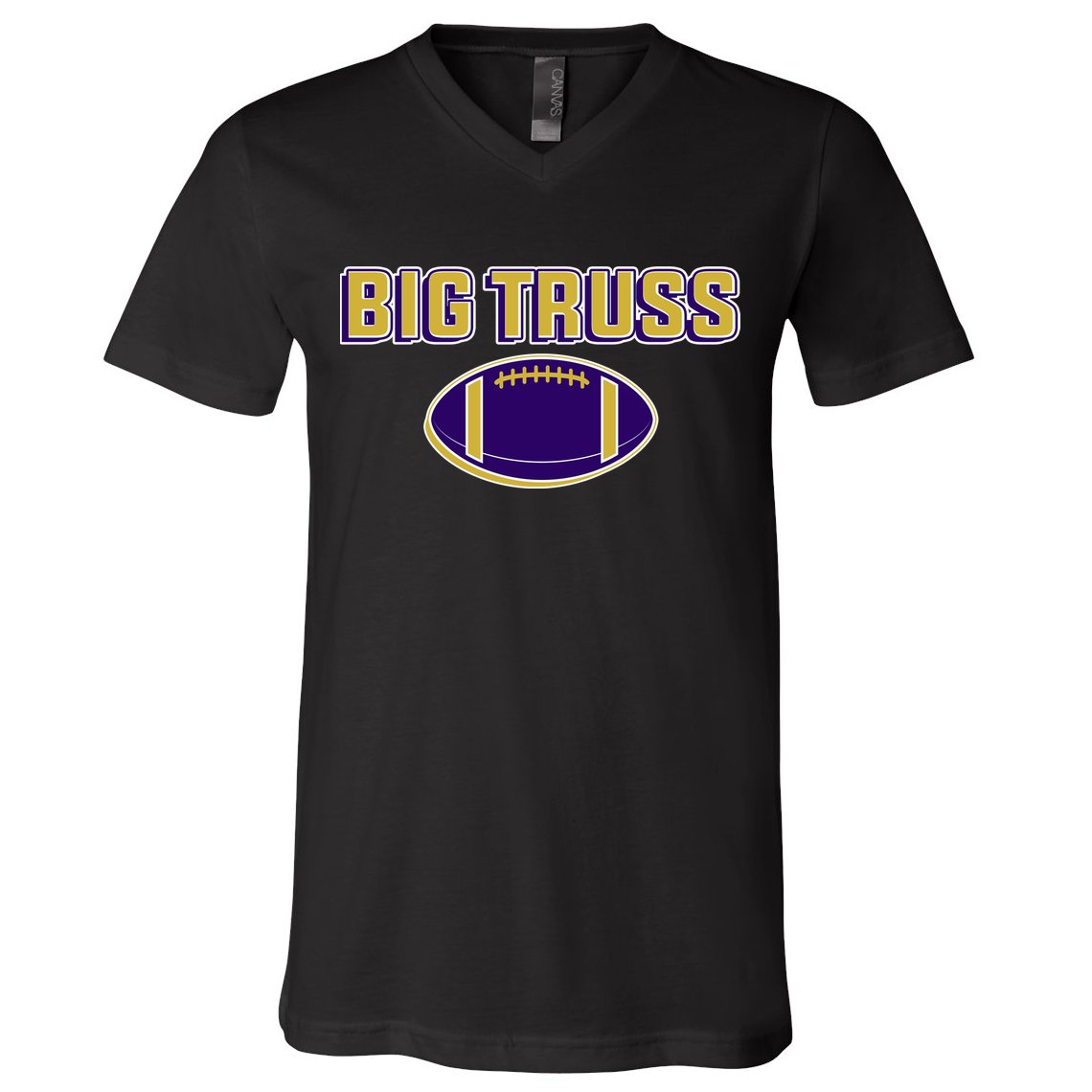 Big Truss Baltimore Football V-Neck T-Shirt
