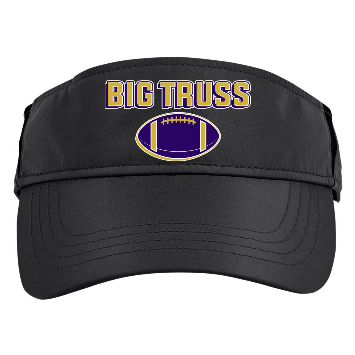 Big Truss Baltimore Football Adult Drive Performance Visor