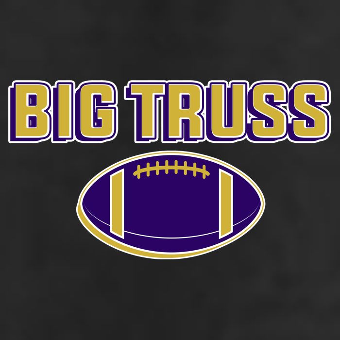 Big Truss Baltimore Football Adult Drive Performance Visor
