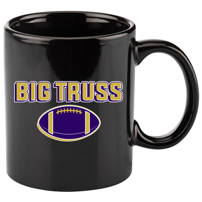 Big Truss Baltimore Football 11oz C Handle Ceramic Mug