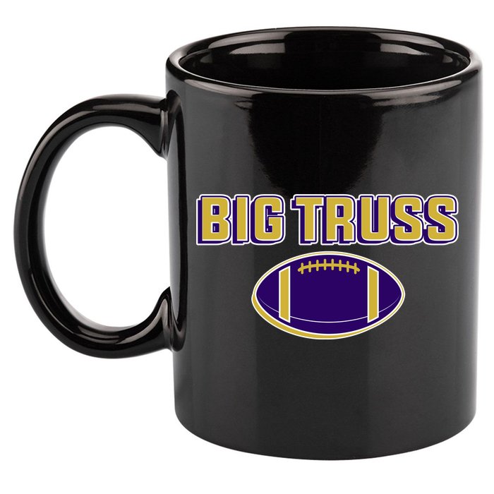 Big Truss Baltimore Football 11oz C Handle Ceramic Mug