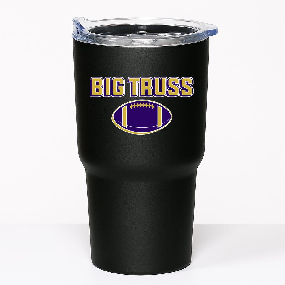 Big Truss Baltimore Football Tumbler