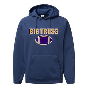 Big Truss Baltimore Football Performance Fleece Hoodie