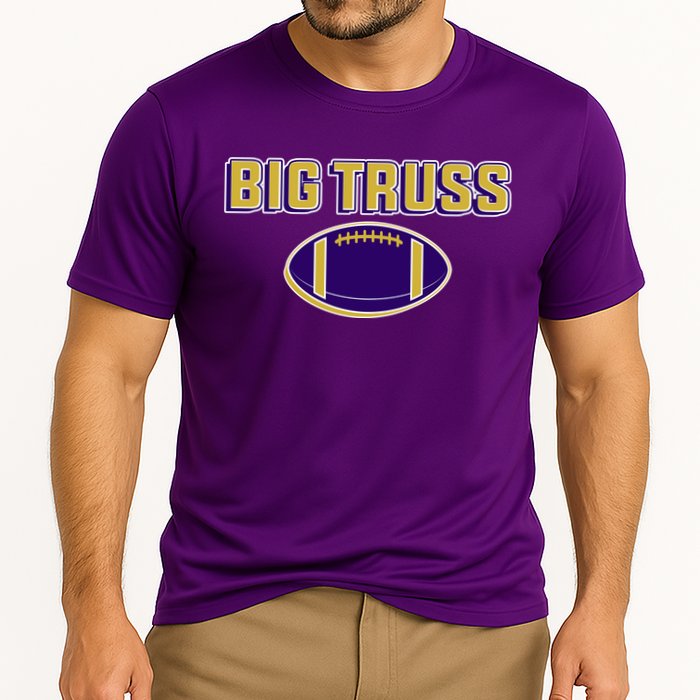 Big Truss Baltimore Football Cooling Performance Crew T-Shirt