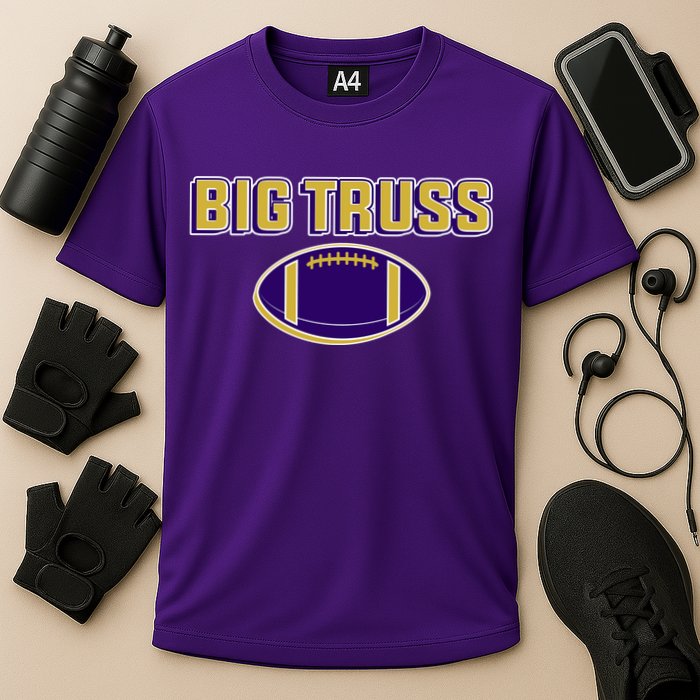 Big Truss Baltimore Football Cooling Performance Crew T-Shirt