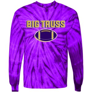 Big Truss Baltimore Football Tie-Dye Long Sleeve Shirt