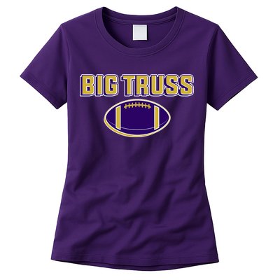 Big Truss Baltimore Football Womens T-Shirt