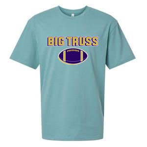 Big Truss Baltimore Football Sueded Cloud Jersey T-Shirt