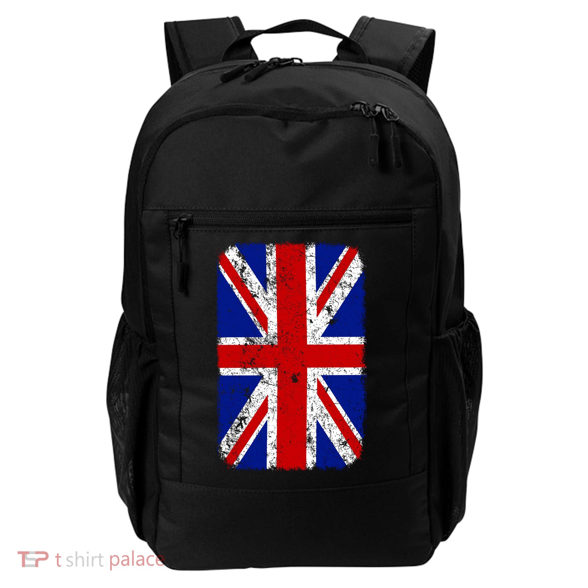 Big Vintage British England Flag Backpack