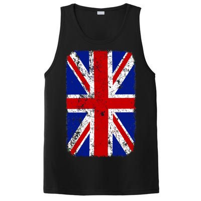 Big Vintage British England Flag PosiCharge Competitor Tank