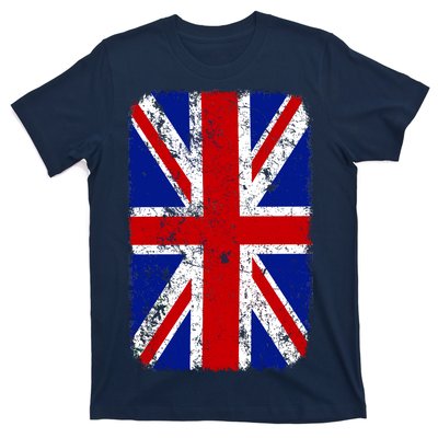 Big Vintage British England Flag T-Shirt