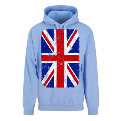 Big Vintage British England Flag Unisex Surf Hoodie