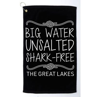 Big Water Unsalted Shark Free The Great Lakes Golf Towel
