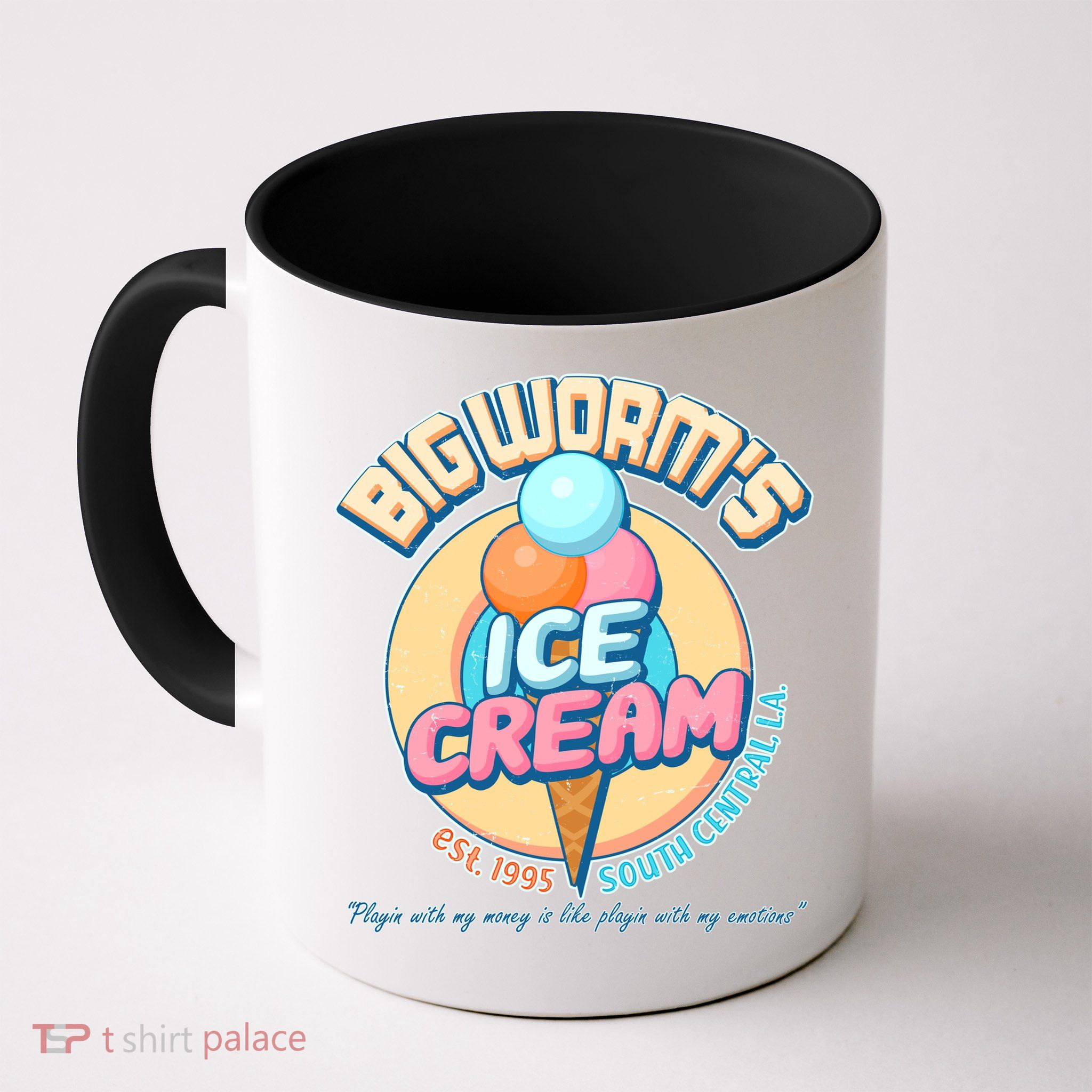 Big Worm's Ice Cream Est 1995 Mug