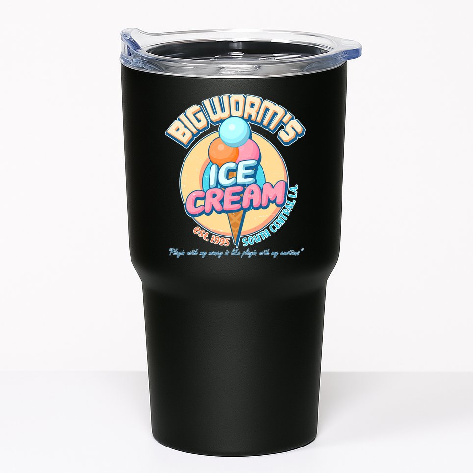 Big Worm's Ice Cream Est 1995 Tumbler