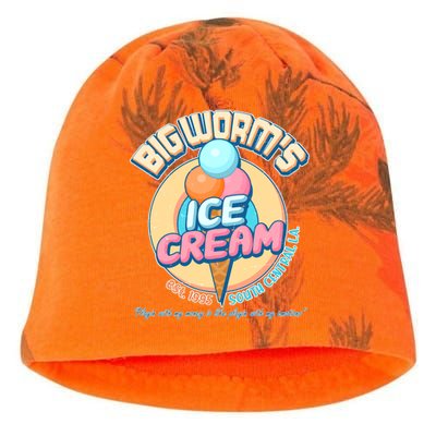 Big Worm's Ice Cream Est 1995 Kati - Camo Knit Beanie