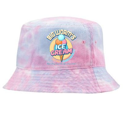 Big Worm's Ice Cream Est 1995 Tie-Dyed Bucket Hat