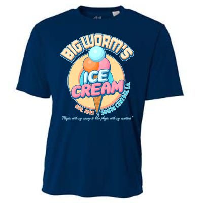 Big Worm's Ice Cream Est 1995 Cooling Performance Crew T-Shirt