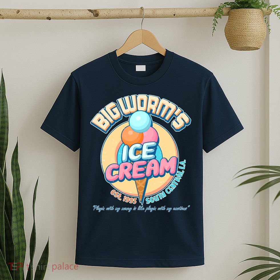 Big Worm's Ice Cream Est 1995 T-Shirt