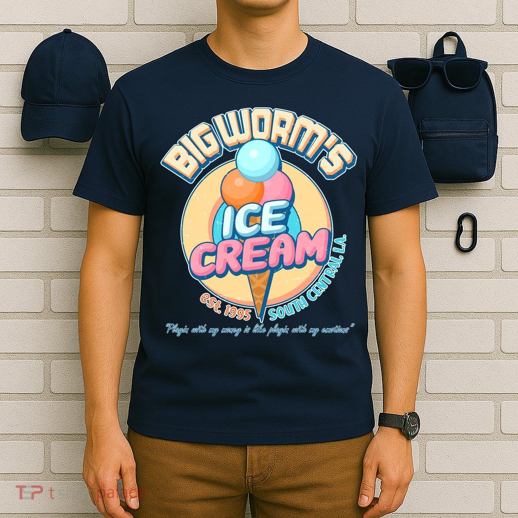 Big Worm's Ice Cream Est 1995 T-Shirt