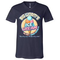 Big Worm's Ice Cream Est 1995 V-Neck T-Shirt