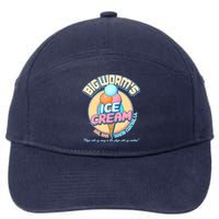 Big Worm's Ice Cream Est 1995 7-Panel Snapback Hat