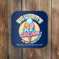 Big Worm's Ice Cream Est 1995 Coaster