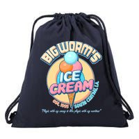Big Worm's Ice Cream Est 1995 Drawstring Bag