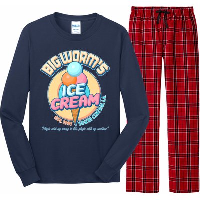 Big Worm's Ice Cream Est 1995 Long Sleeve Pajama Set